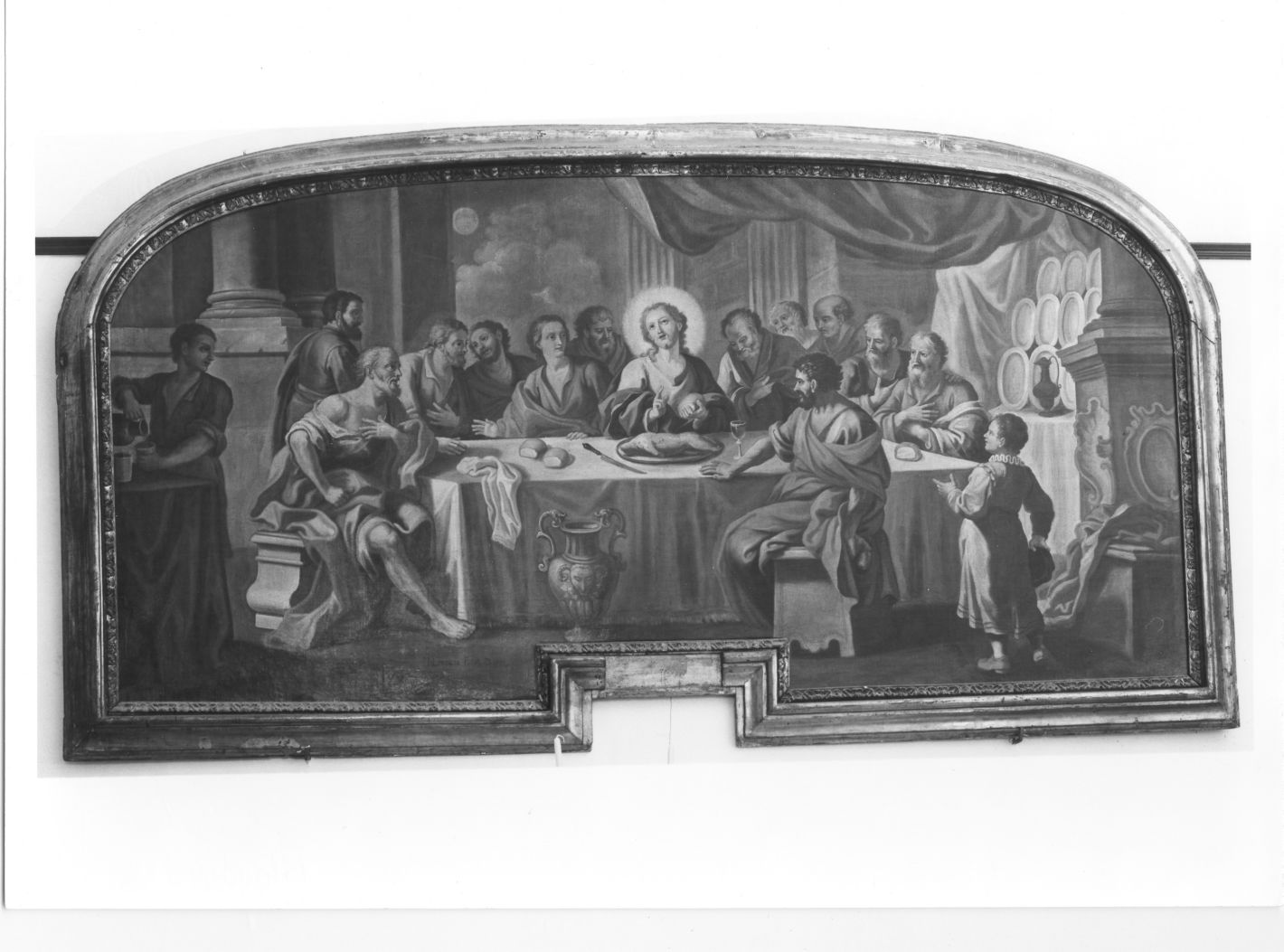 ultima cena (dipinto) di Luciano Nicola (sec. XVIII)