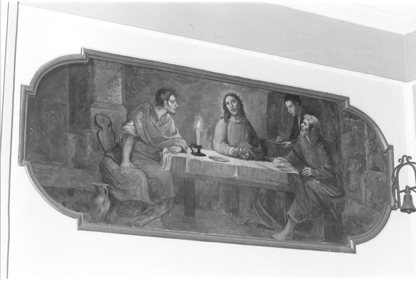 cena in Emmaus (dipinto) - ambito campano (sec. XVII)