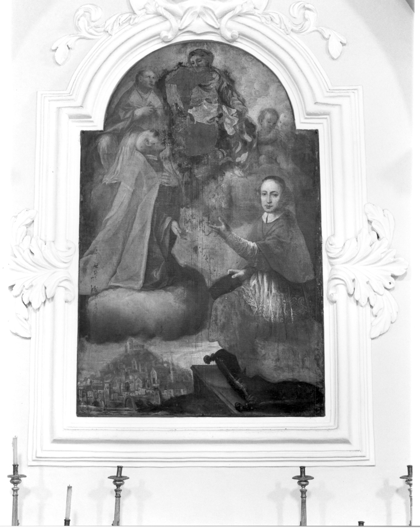 Madonna e Santi (dipinto) - ambito campano (sec. XIX)