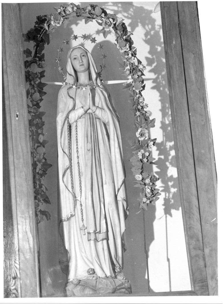 Madonna (statua) - bottega campana (seconda metà sec. XIX)