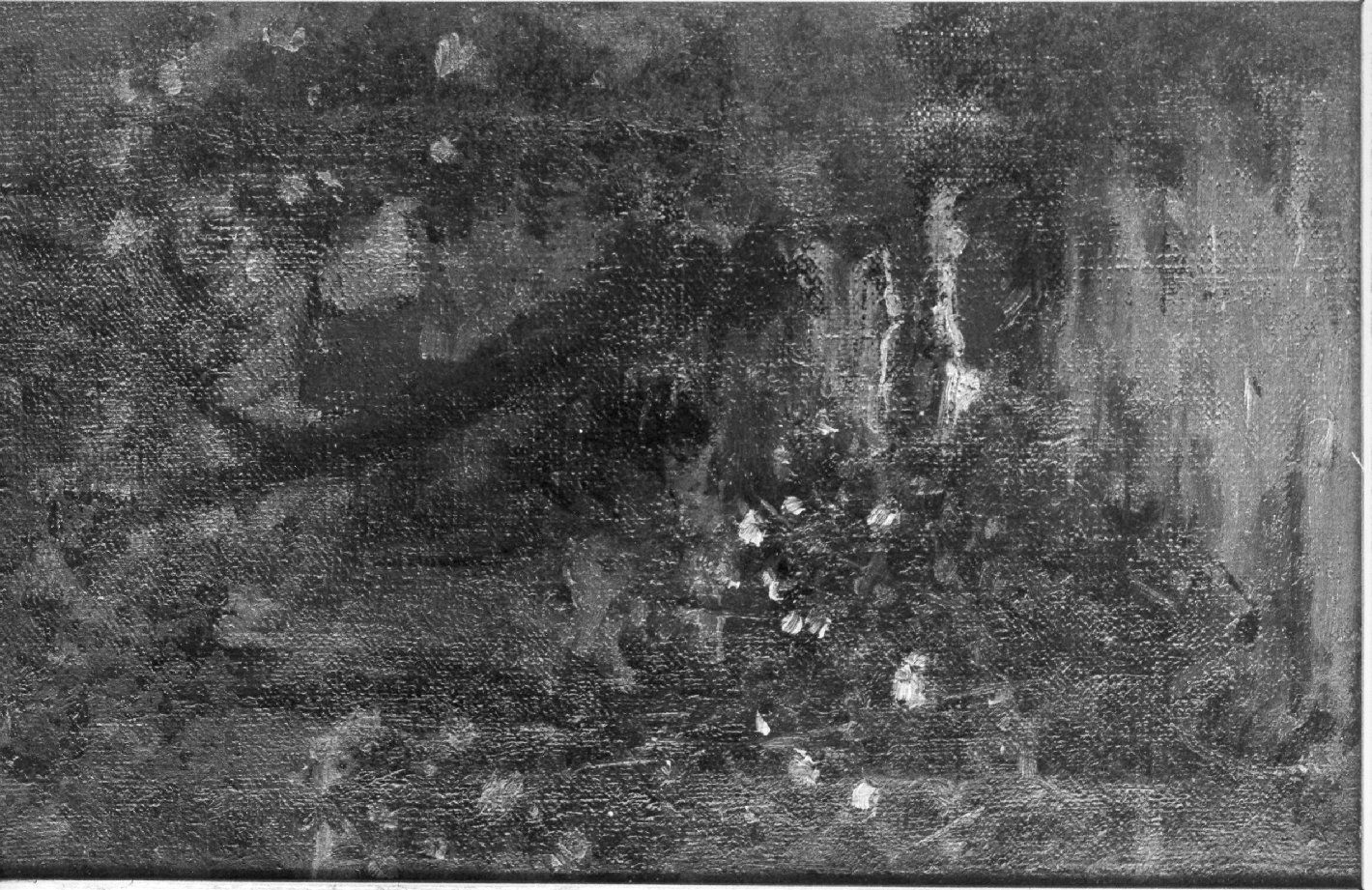 paesaggio (dipinto, opera isolata) di Lenzi Michele (attribuito) (seconda metà sec. XIX)