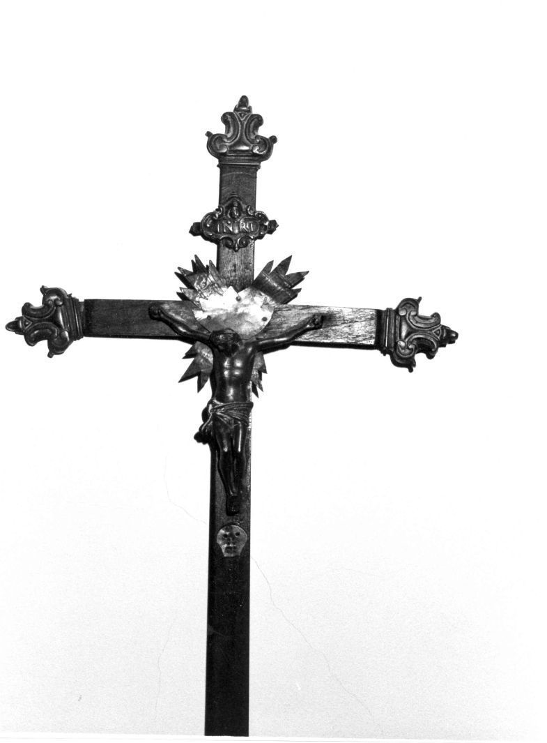 croce processionale - bottega campana (sec. XIX)