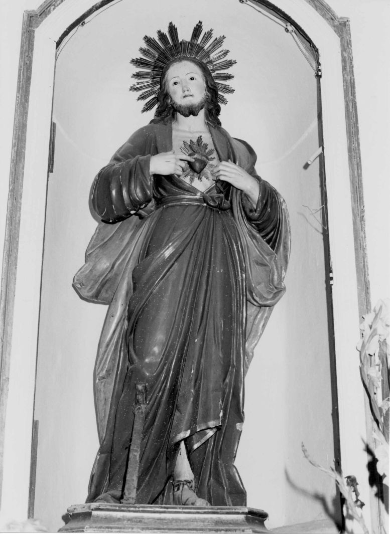 Sacro Cuore di Gesù (statua) - bottega Italia meridionale (prima metà sec. XIX)