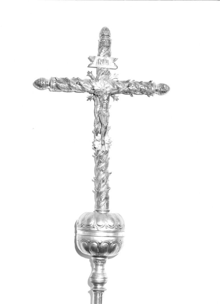 croce processionale - bottega Italia meridionale (sec. XVII)