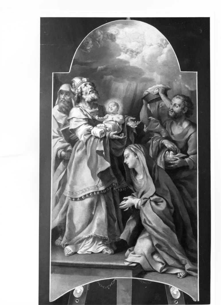 presentazione di Gesù al tempio (dipinto) di Ludovico Mazzante (sec. XVIII)