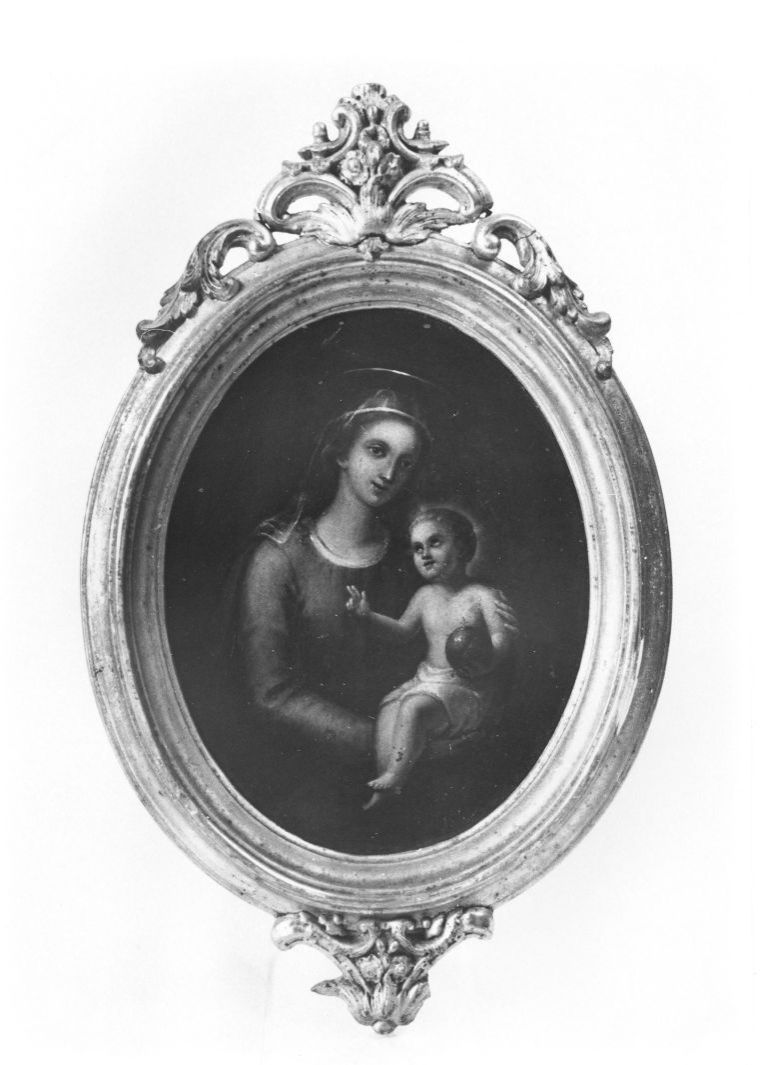 Madonna con Bambino (dipinto) - ambito romano (sec. XVIII)