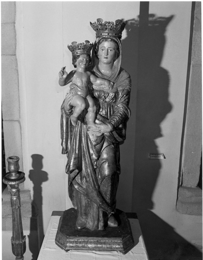 Madonna con Bambino (statua) - bottega campana (sec. XVI)