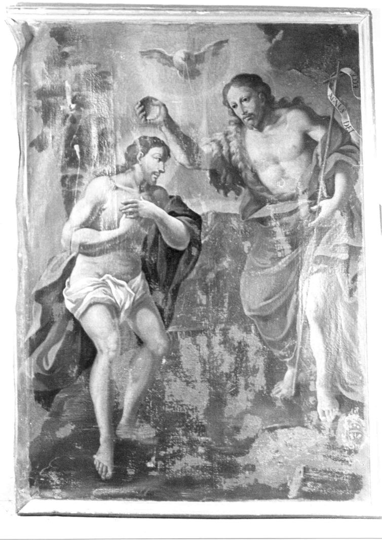 battesimo di Cristo (dipinto) di Viso Nicola (prima metà sec. XVIII)