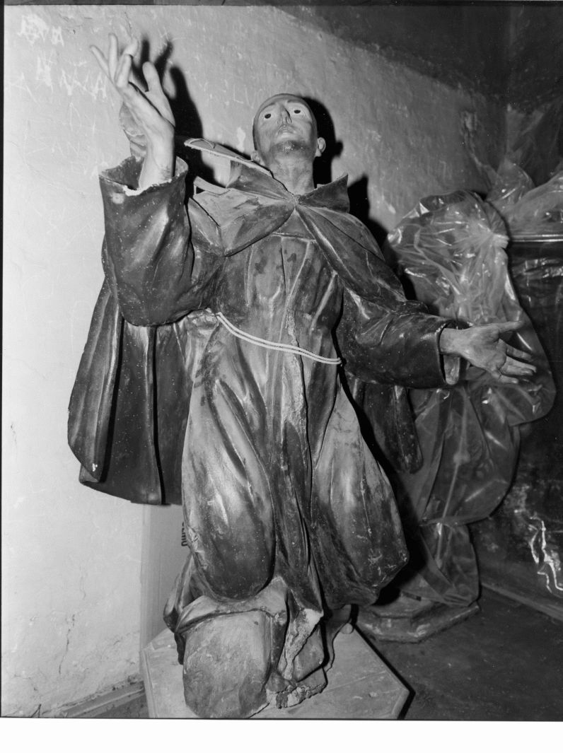 San Pasquale Baylon (statua) - bottega napoletana (sec. XVIII)