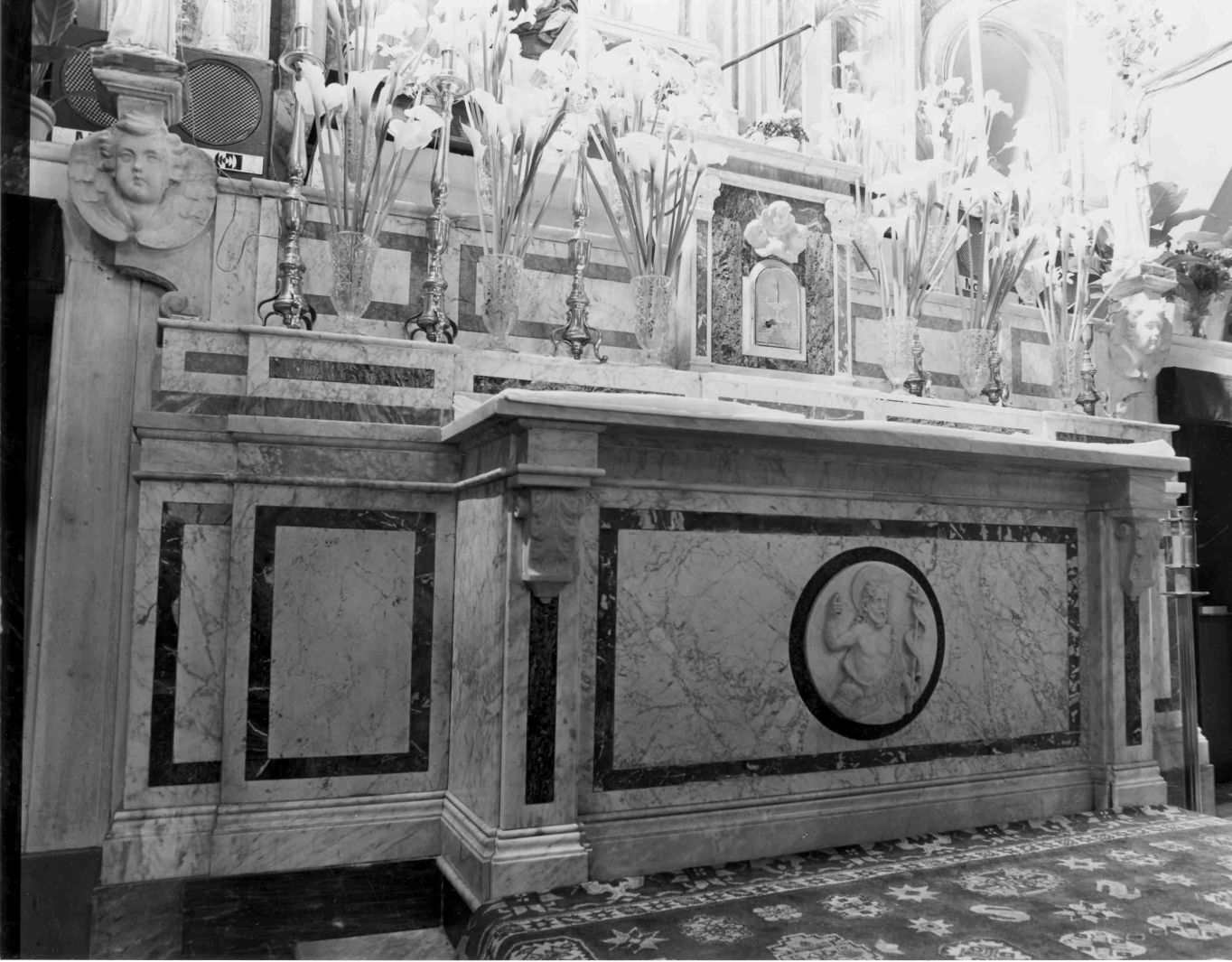 altare maggiore - bottega napoletana (sec. XX)
