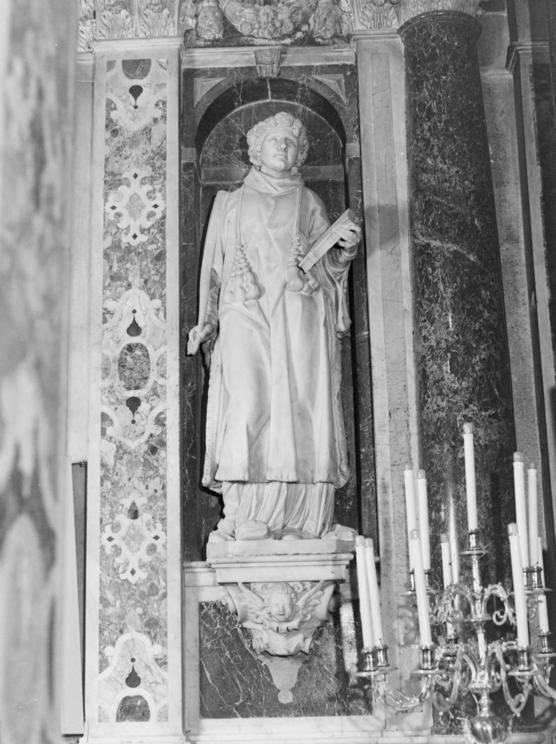 Santo Stefano (statua) di Bernini Pietro (inizio sec. XVII)