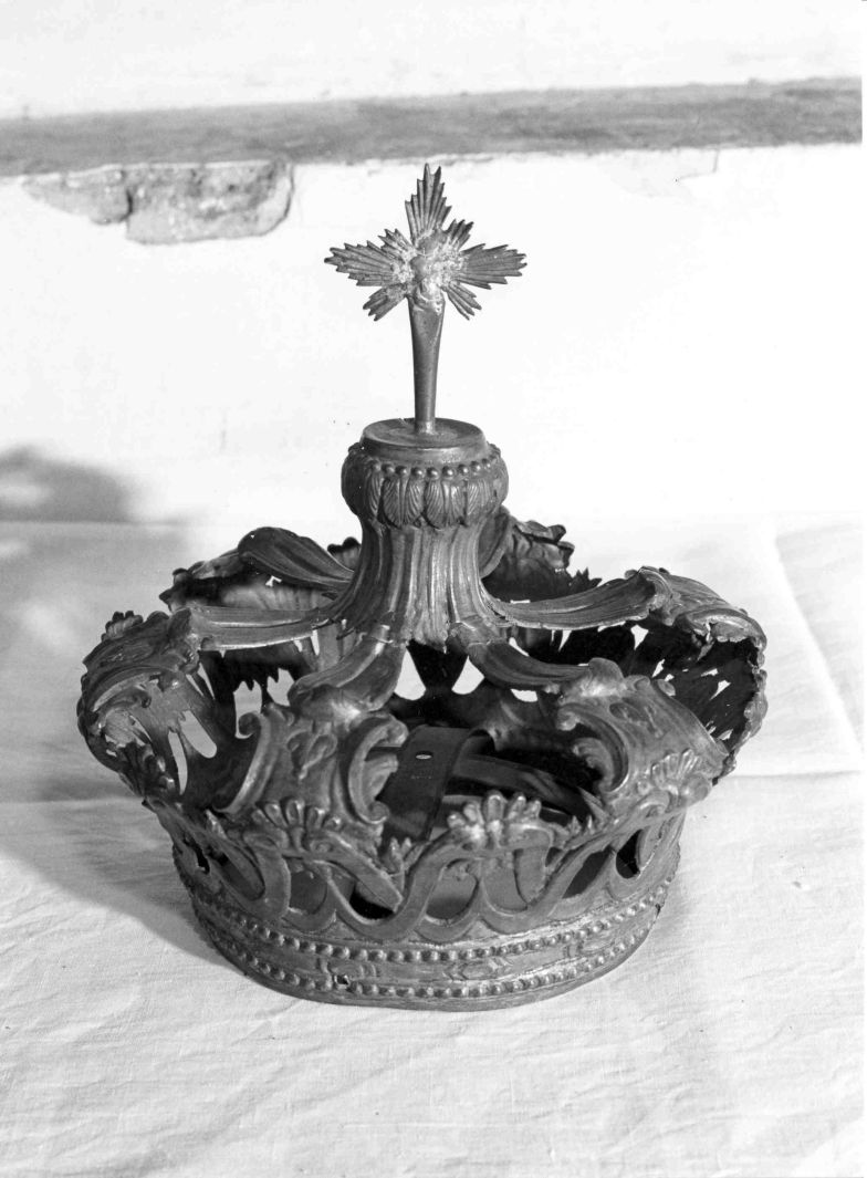 corona da statua - bottega campana (sec. XIX)