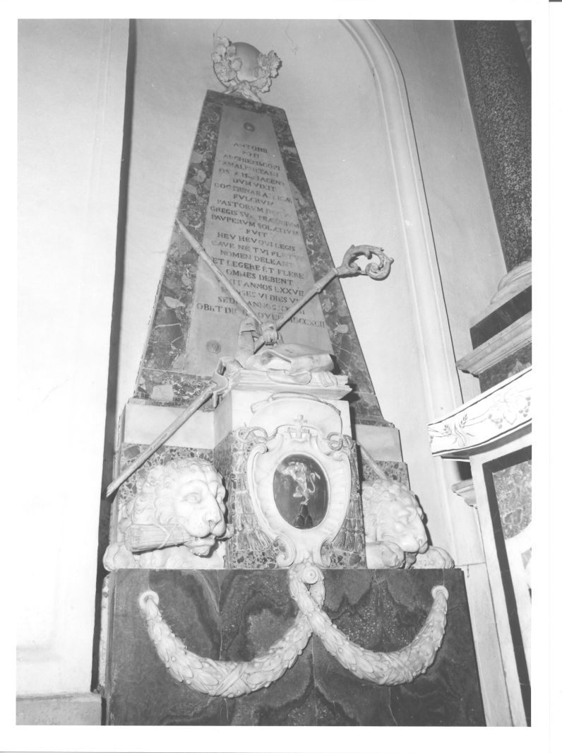 monumento funebre - bottega campana (sec. XVIII)