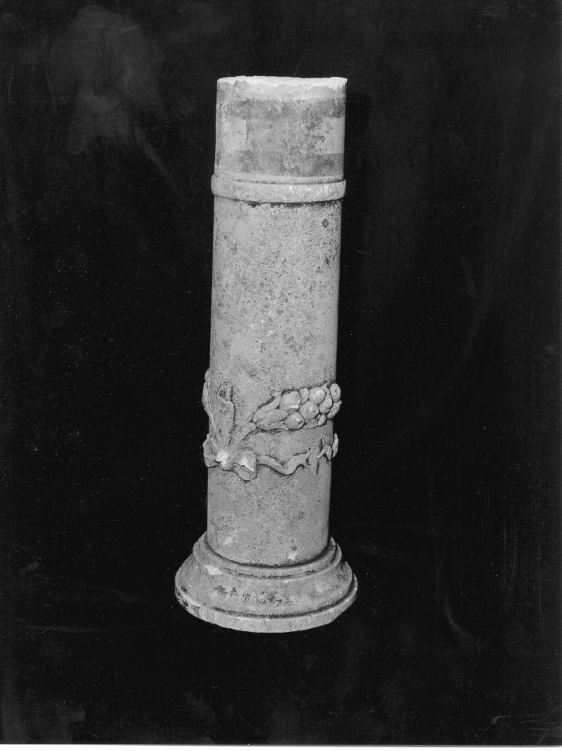 ghirlanda (colonna, frammento) - bottega Italia centro-meridionale (prima metà sec. XX)