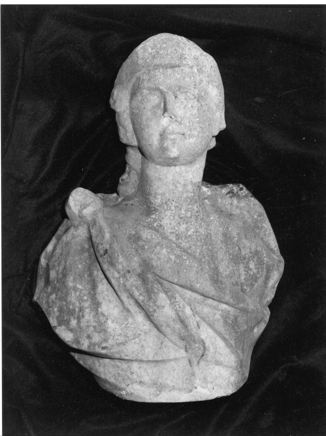 figura femminile (busto, opera isolata) - bottega Italia centro-meridionale (seconda metà sec. XIX)
