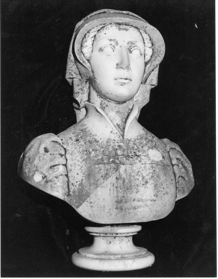 ritratto di Contesse Di La Fayette (busto, opera isolata) - bottega Italia centro-meridionale (secc. XIX/ XX)