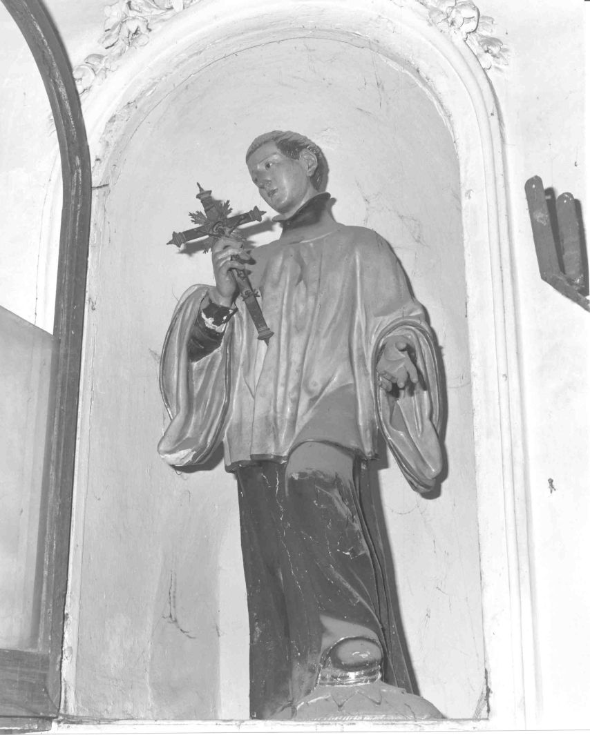 San Luigi Gonzaga (statua) - bottega campana (metà sec. XIX)