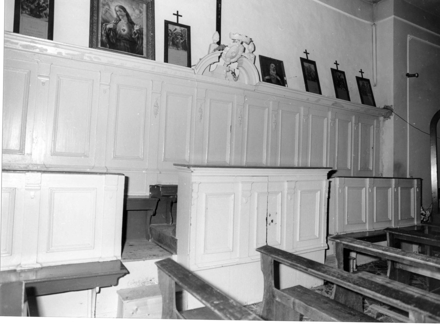 stalli del coro - bottega Italia meridionale (sec. XIX)