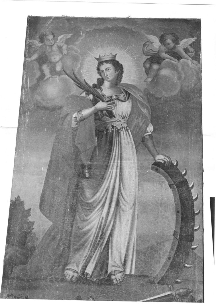 Santa Caterina (dipinto) - ambito campano (prima metà sec. XX)