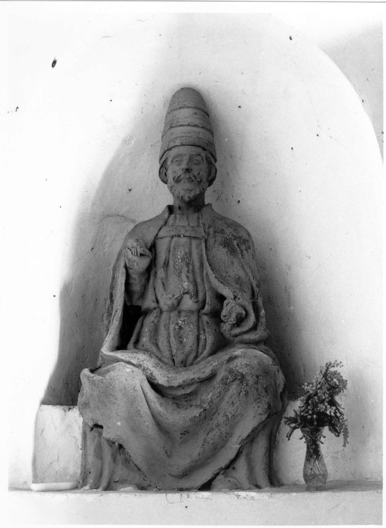 San Pietro (statua) - bottega campana (sec. XVII)