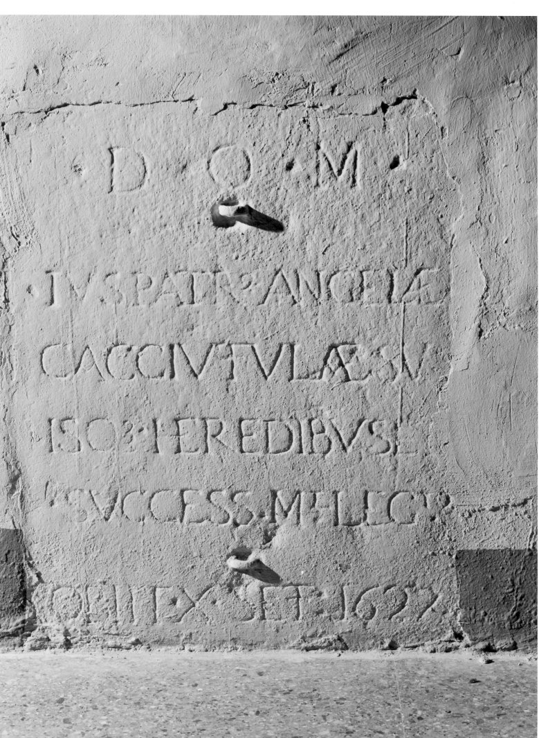 lapide tombale - bottega Italia meridionale (sec. XVII)