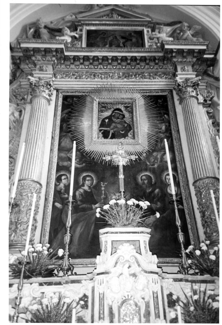 altare maggiore - bottega Italia meridionale (sec. XVIII)