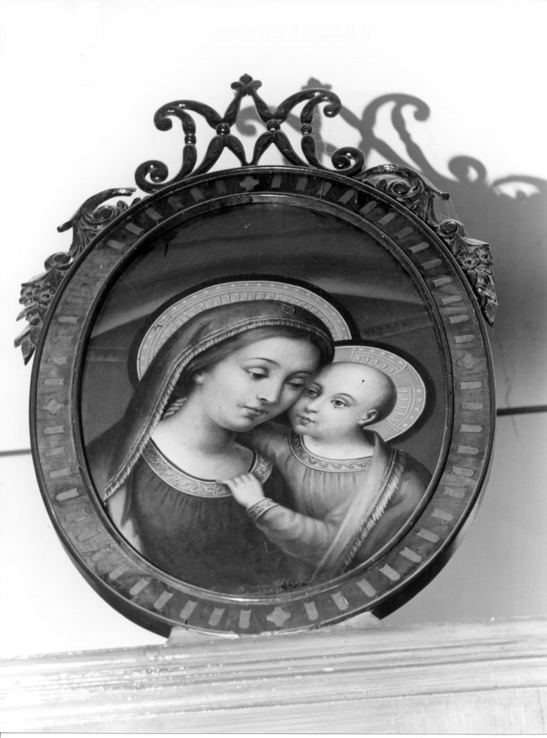 Madonna con Bambino (dipinto) - ambito napoletano (sec. XIX)