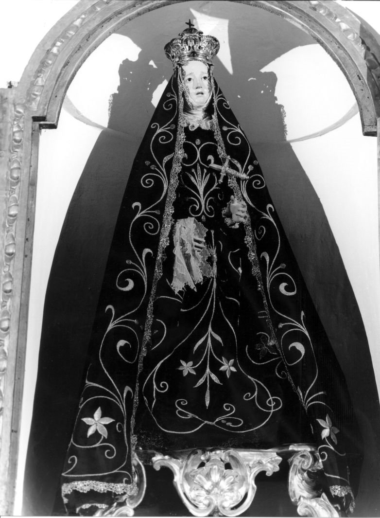Madonna Addolorata (manichino) - bottega napoletana (sec. XIX)