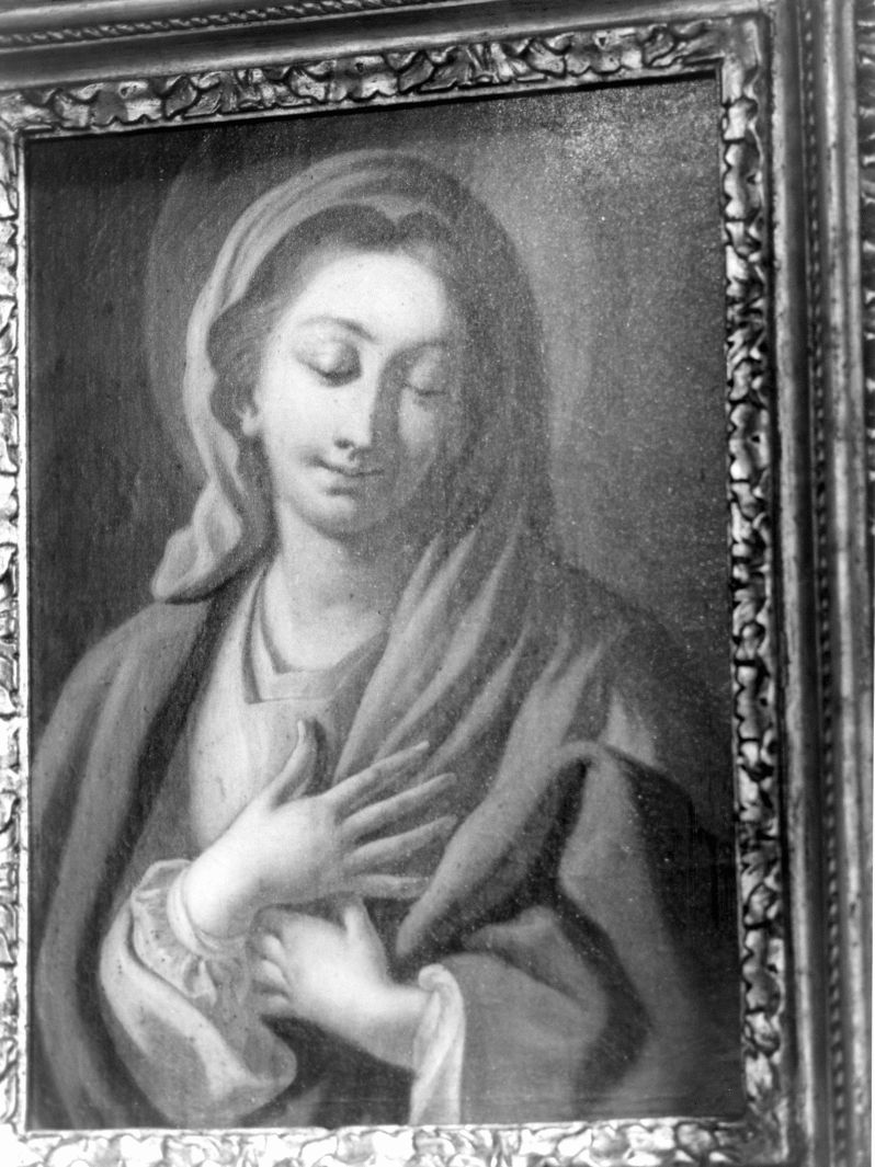Madonna orante (dipinto) di De Maio Paolo (sec. XVIII)