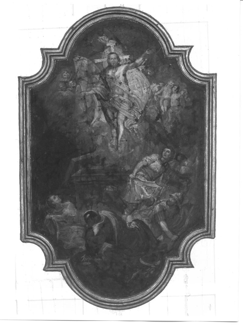 resurrezione di Cristo (dipinto) di Costa Giuseppe (sec. XIX)