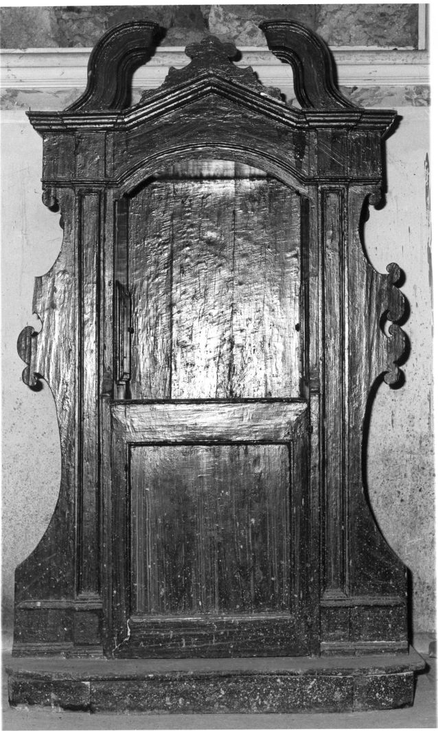confessionale - bottega campana (seconda metà sec. XVIII)