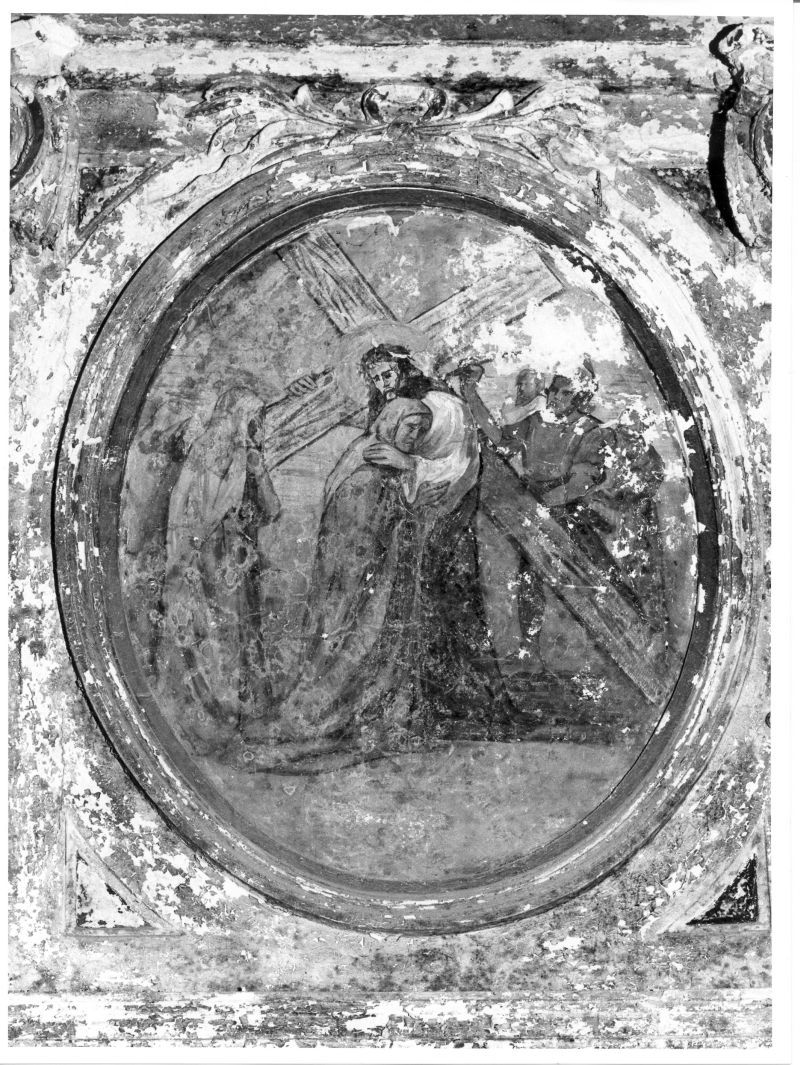 salita di Cristo al monte Calvario (dipinto, ciclo) - ambito campano (sec. XVII)