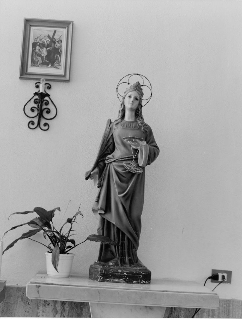 Santa Lucia (statua) - bottega Italia meridionale (prima metà sec. XX)
