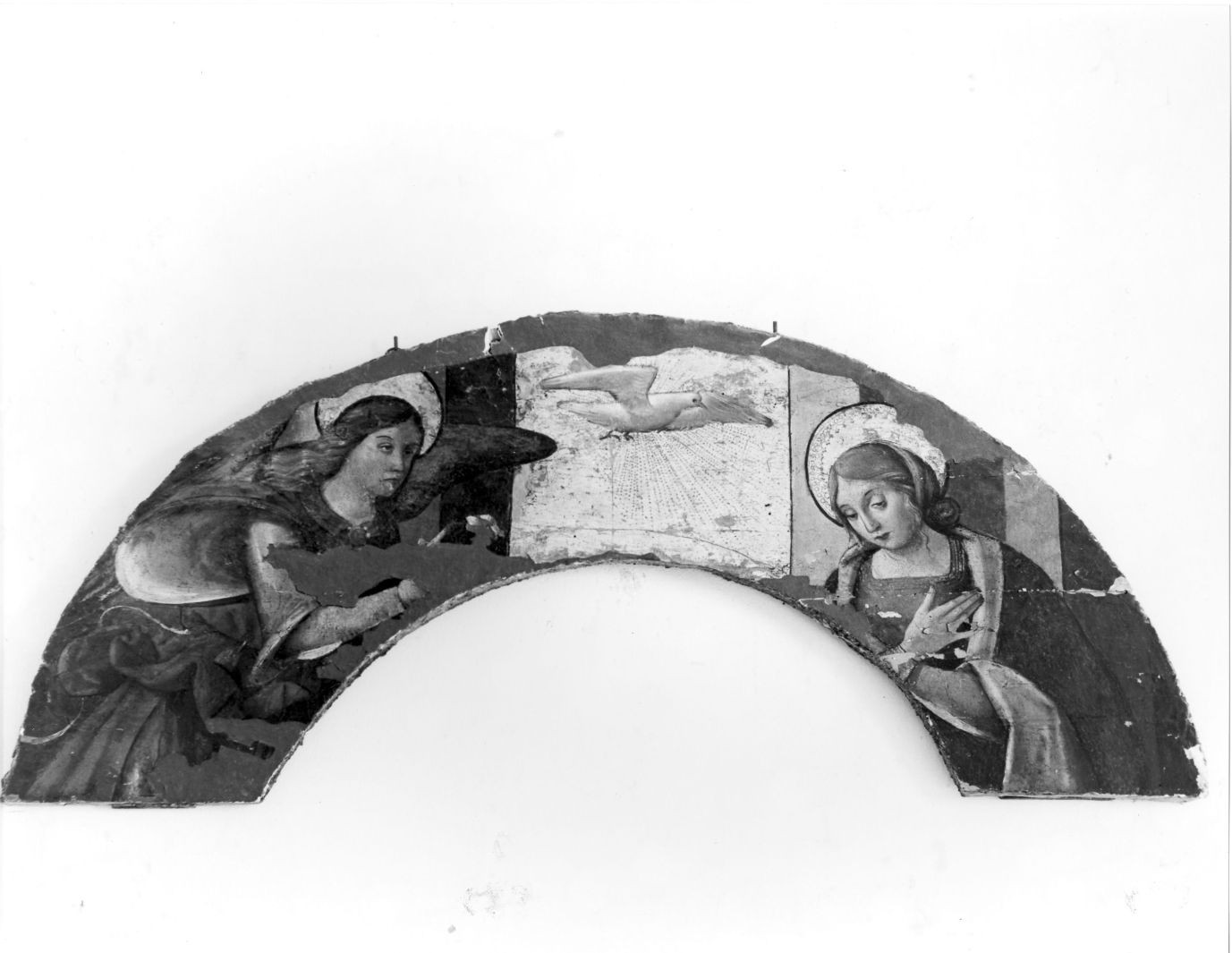 Annunciazione (polittico, frammento) di Francesco da Tolentino (attribuito) (seconda metà sec. XV)