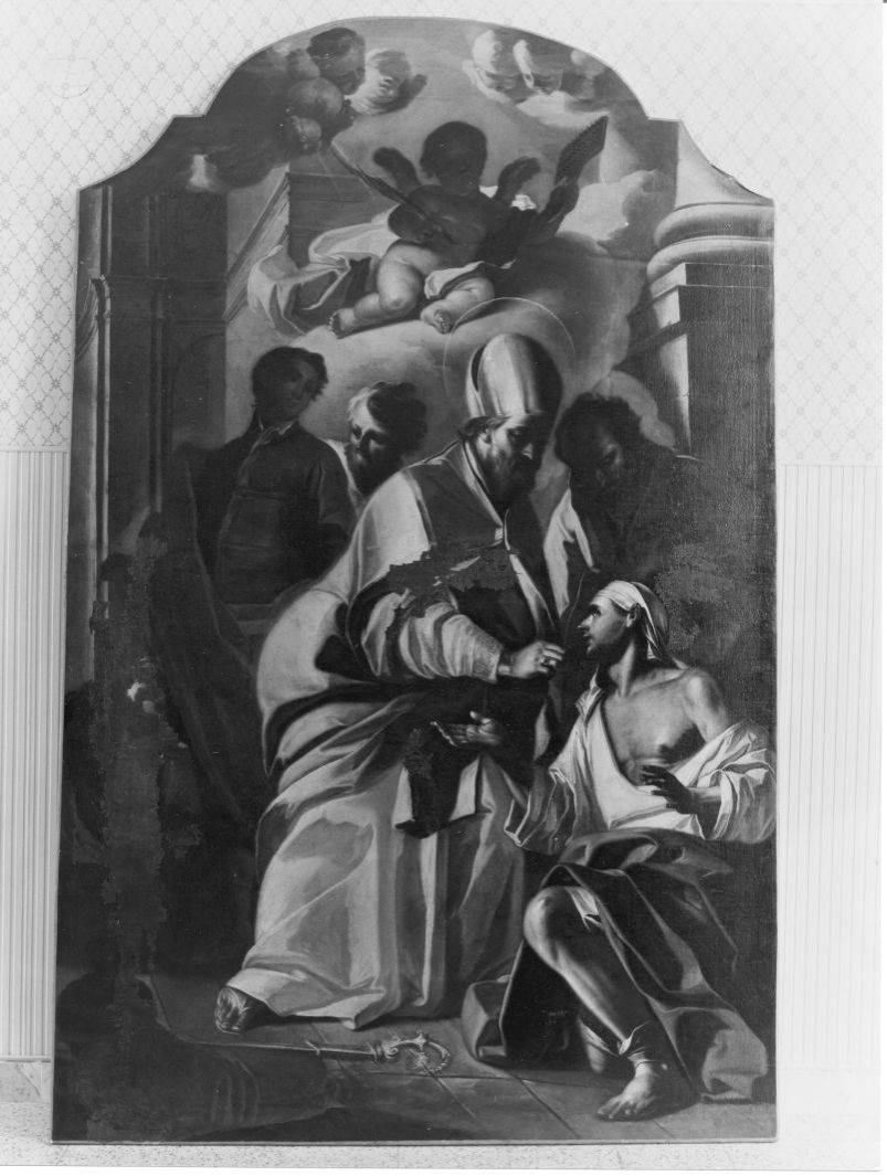 San Biagio (dipinto) di Peccheneda Nicola (attribuito) (seconda metà sec. XVIII)