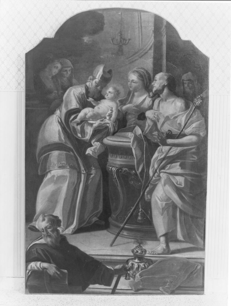 circoncisione di Gesù Bambino (dipinto) di Peccheneda Nicola (attribuito) (seconda metà sec. XVIII)