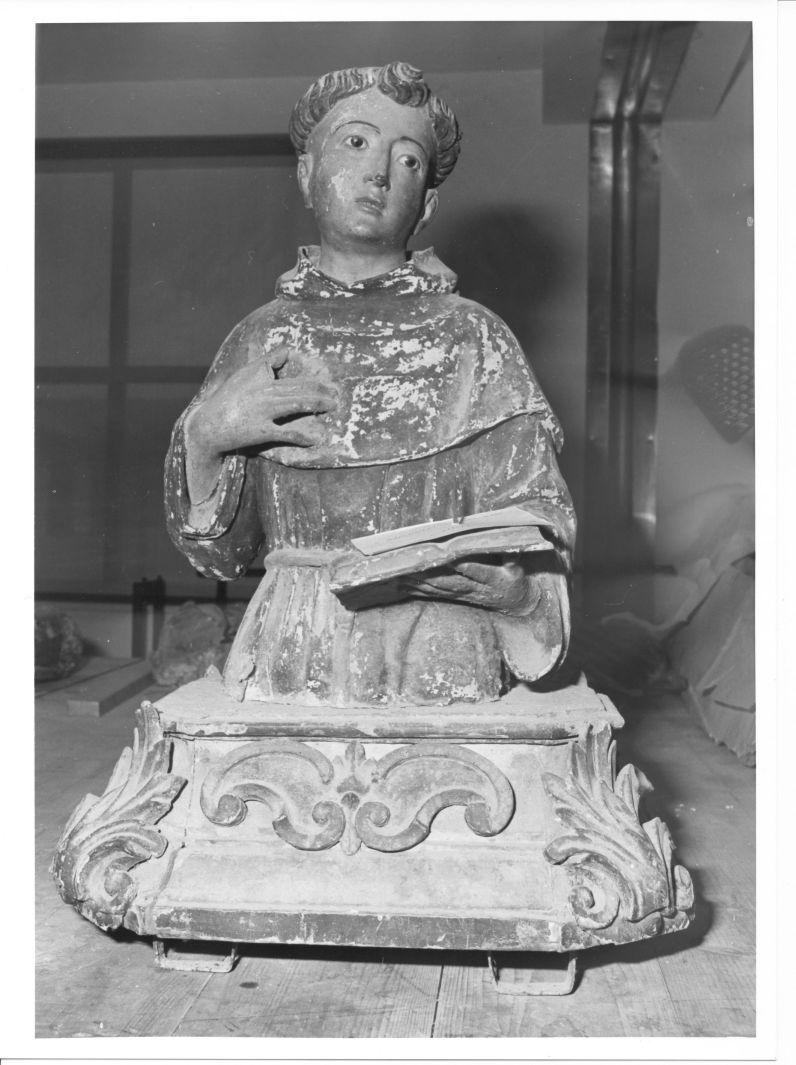 Sant'Antonio da Padova (scultura) di Patalano Gaetano (maniera) (sec. XVII)