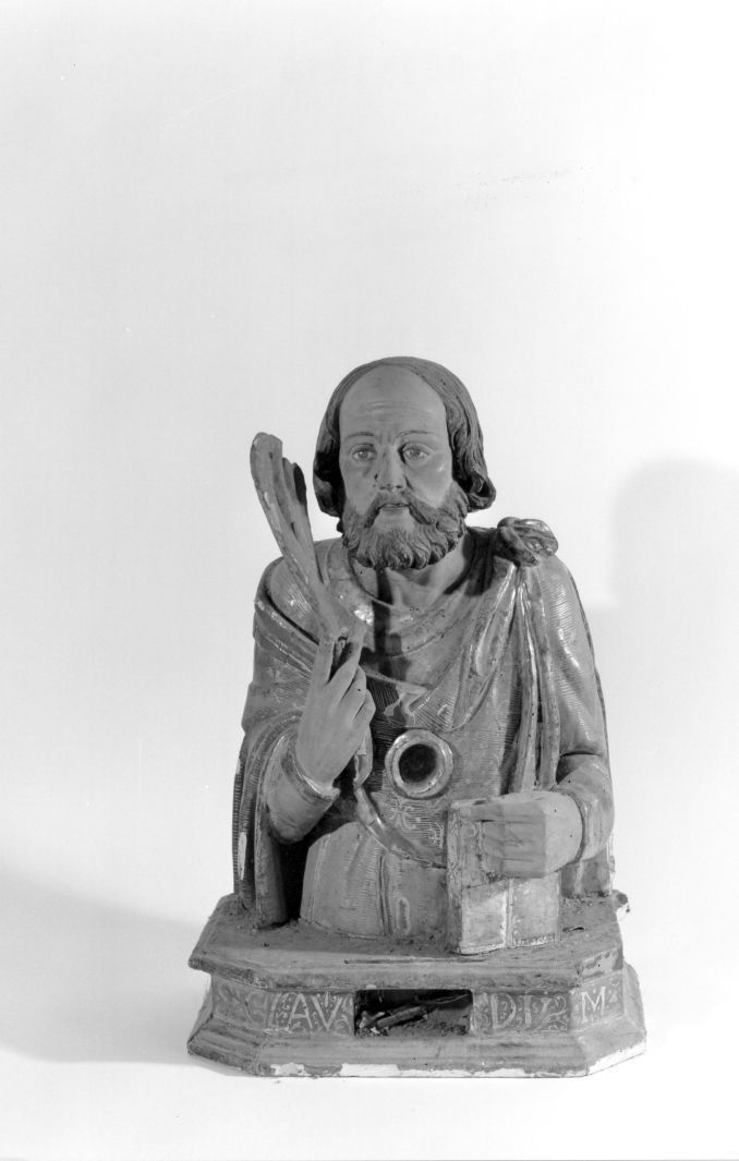 San Claudio martire (reliquiario - a busto) - bottega campana (sec. XVII)
