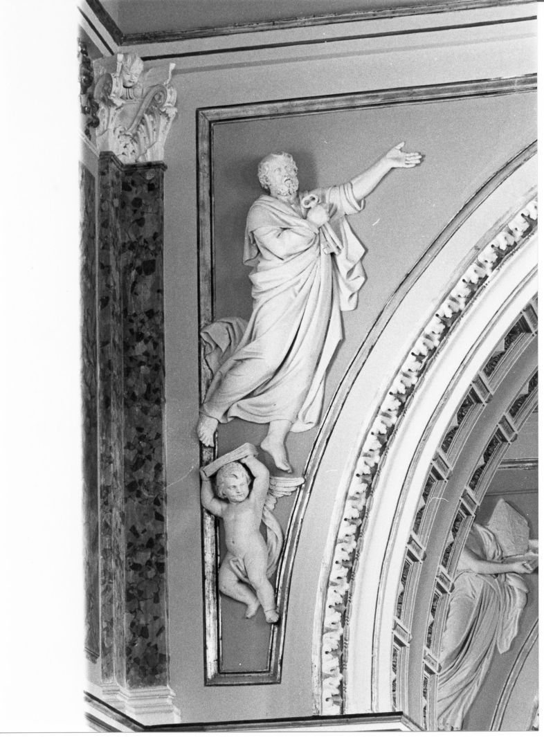 San Pietro (decorazione plastica) di Sorbilli Giuseppe Antonio, Bocchetti Gaetano, Bocchetti S (secc. XIX/ XX)