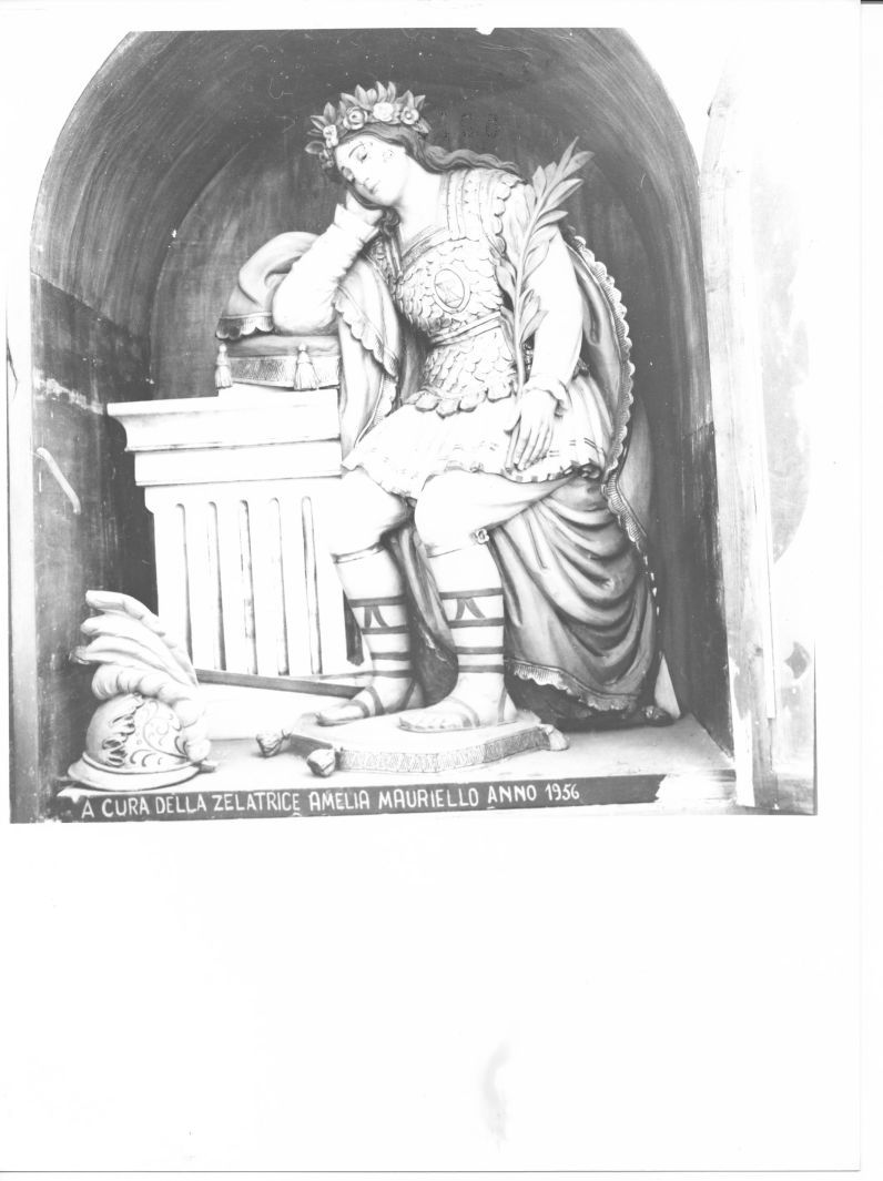 San Pellegrino (statua) - bottega campana (fine/inizio secc. XIX/ XX)