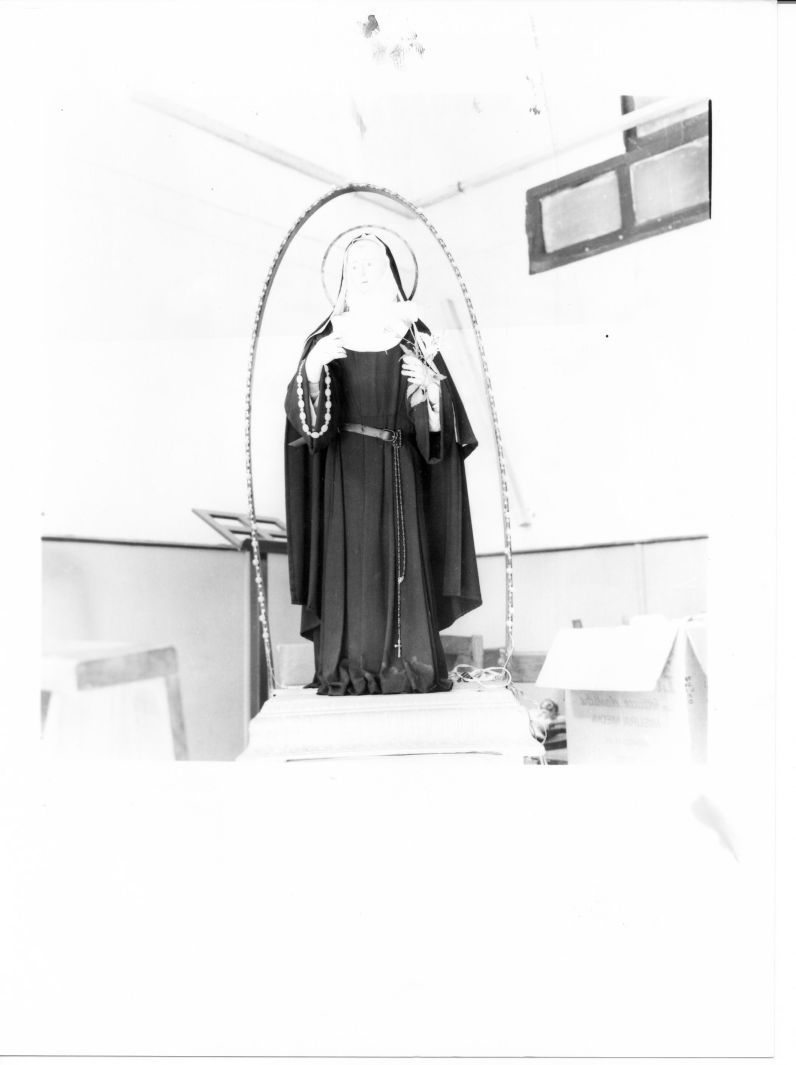 Santa Rita da Cascia (manichino) - bottega campana (sec. XVIII)