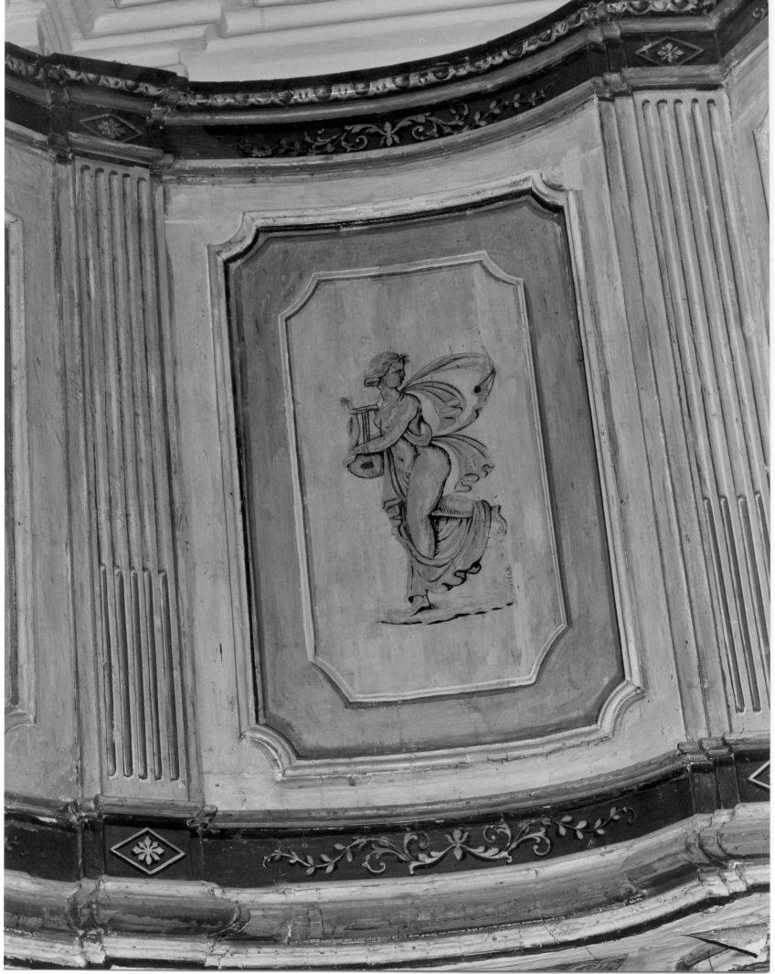 allegoria della Musica (decorazione pittorica) - ambito campano (inizio sec. XIX)