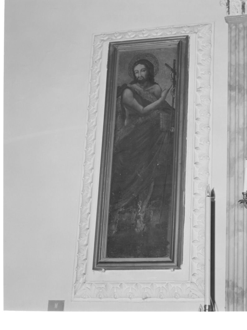 San Giovanni Battista (dipinto) di Sabatini Andrea detto Andrea da Salerno (bottega) (primo quarto sec. XVI)
