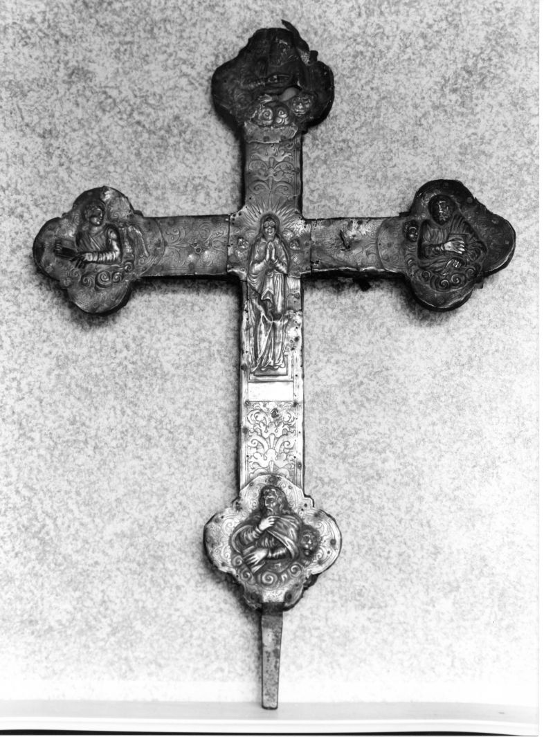 croce processionale - bottega Italia meridionale (inizio sec. XVI)