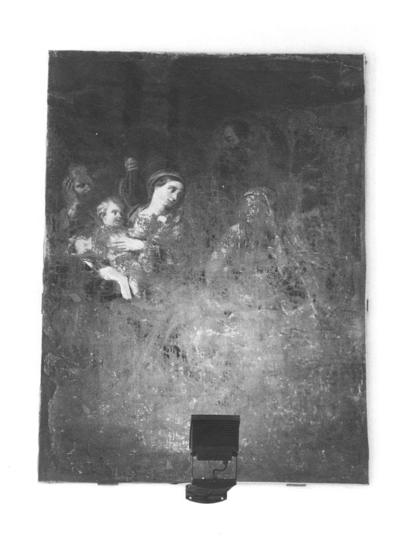 Sacra Famiglia (dipinto) di Solimena Angelo (attribuito) (sec. XVII)