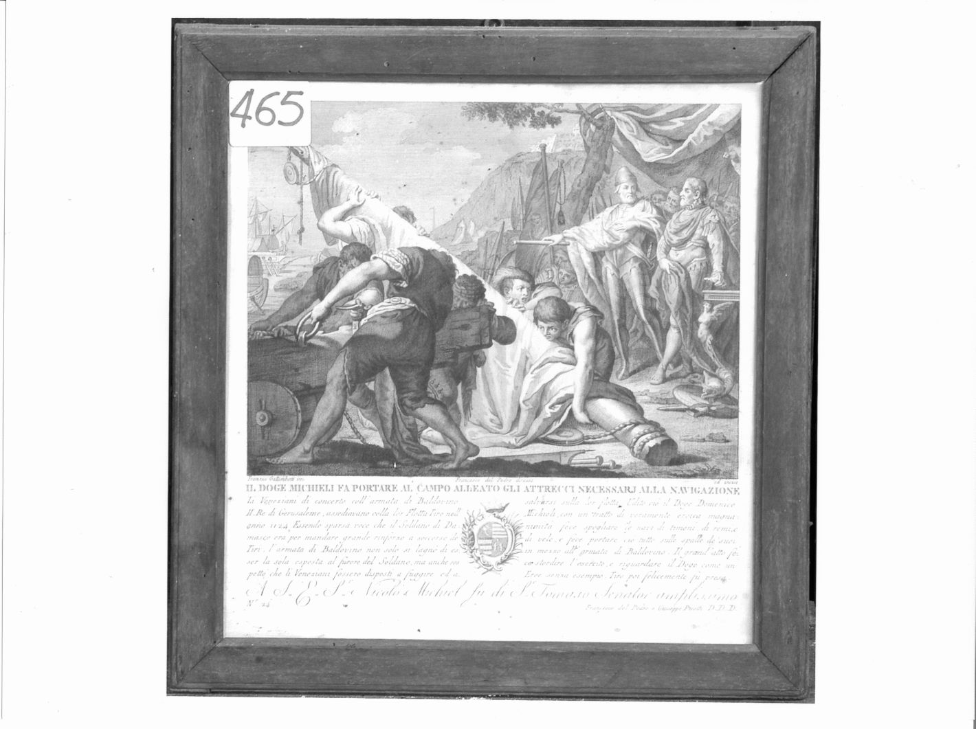 doge Micheli (stampa) di Del Pedro Francesco, Piccotti Giuseppe, Gallimberti Francesco (sec. XIX)