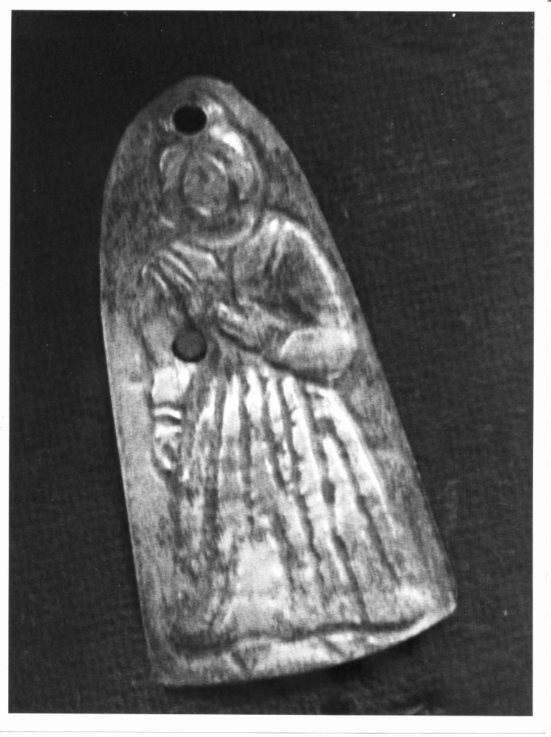 figura femminile (ex voto) - bottega campana (sec. XIX)