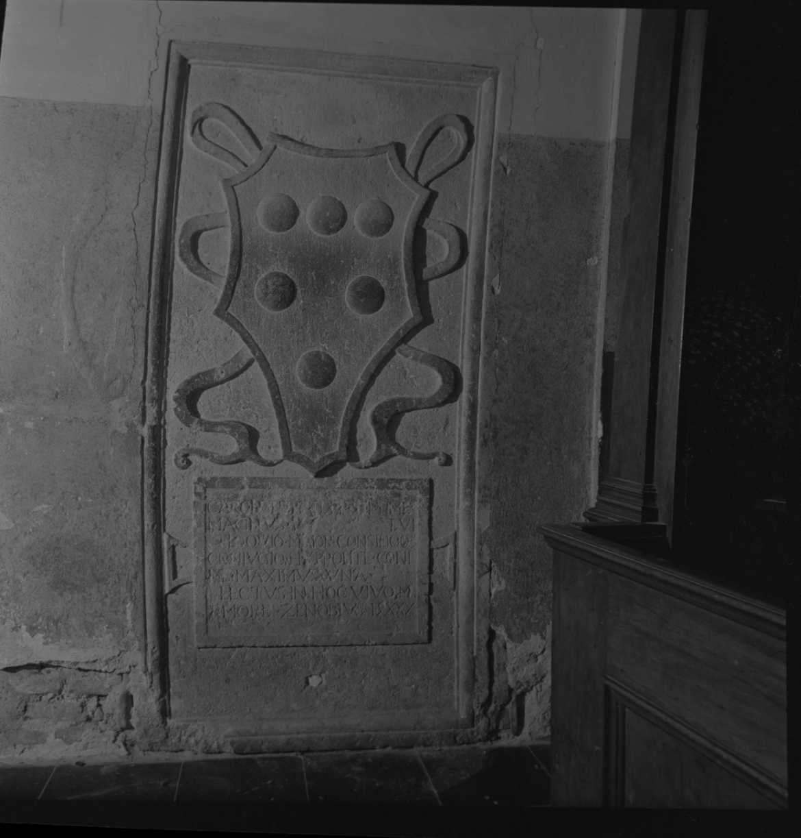 lapide - ambito fiorentino (secondo quarto sec. XVI)