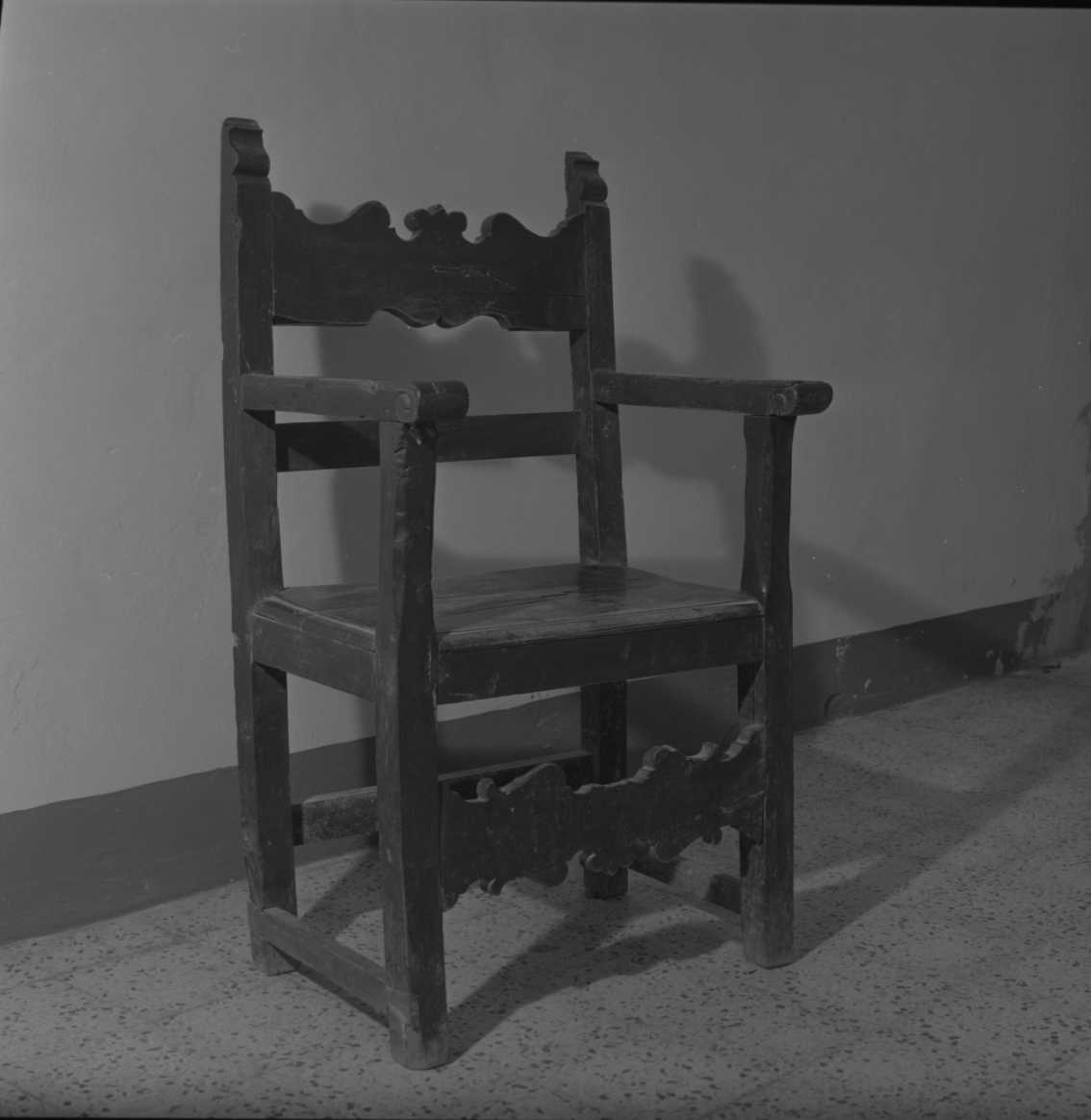 seggiolone - ambito romagnolo (seconda metà sec. XVI)