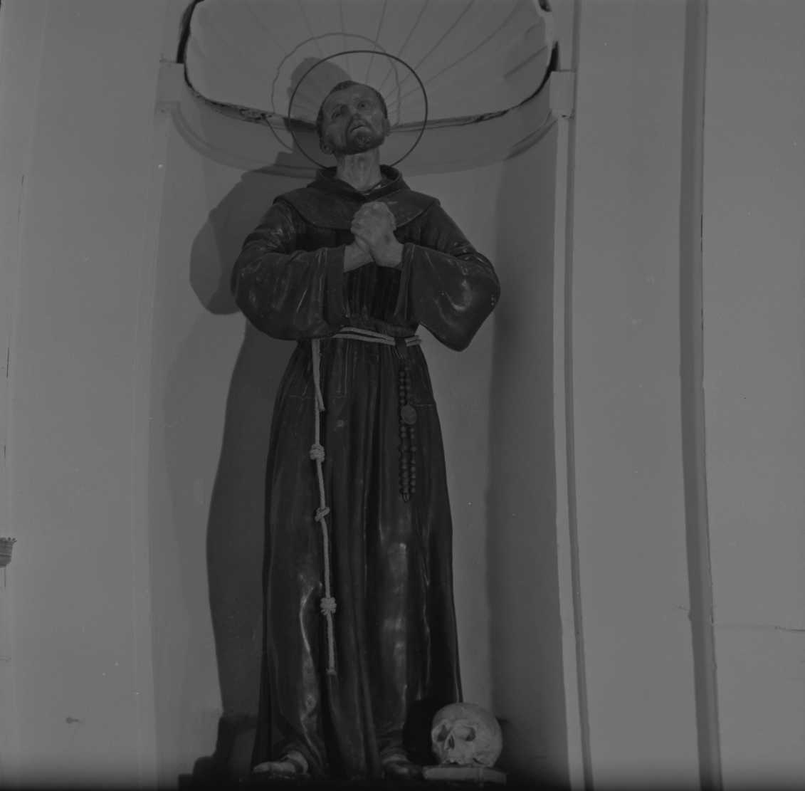S. Francesco, San Francesco (statua) - ambito faentino (terzo quarto sec. XIX)